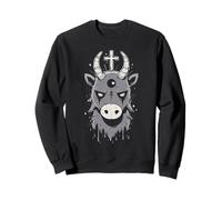 Bouc Esprit Sombre Troisième Œil Occulte Sweatshirt