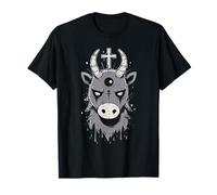 Bouc Esprit Sombre Troisième Œil Occulte T-Shirt