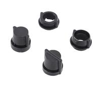 Bouchage de Liaison D'essuie-glace, 4pcs Lez-bouillonnement Pivot Nuts Remplacement pour YJ 1987-1995