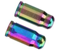 Bouchage de Soupape, à la Mode avec des Bouchons Pneus Vélo Légers Bassons Soupape Vélo pour Tube Intérieur (Brillant; 3x2,6 mm)