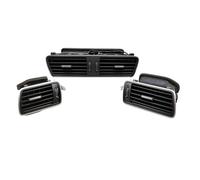 bouche d’aération voiture Pour Vw Pour Passat B6, Pour Passat B7, CC 2005-2017 : Bouches d'aération de la console centrale (références d' : 3AD819728A, 3AD819701A, 3AD819702A)(Set)
