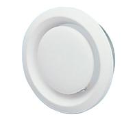 Bouche d’extraction et d’insufflation plastique rond réglable BER D100 P - UNELVENT - 853575