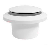 Bouche d'Aération Acoustique en Plastique ABS Bouche d'Aération(80mm) | Mécanisme push-type, 3 réglages débit, pour anti- pour poussière, pour coton insonorisant, plastique durable