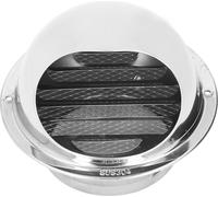 Bouche d'aération ronde en acier inoxydable,Bouche d'aération en acier inoxydable,Grille d'aération ronde,Grille d'aération ronde,Bouche d'aération ronde murale,Bouche d'aération murale