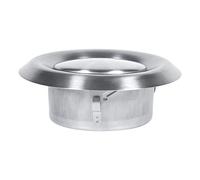 Bouche D'aération Ronde en Acier Inoxydable, Registre Réglable pour (150mm)