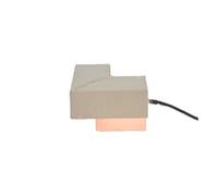 Bouche d'air froid céramique pour le sol - CB-tec 18 x 18 cm (Ecke)