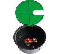 Regiplast Bouche d'arrosage BA15 arrivée 1/2"-3/4" sortie 3/4"
