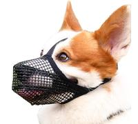 Bouche de chien en maille souple - Bouche en maille - Somme de chien confortable - Facile à utiliser - Bouche réglable - Pour grands chiens de race - Extérieur, XS, S, M