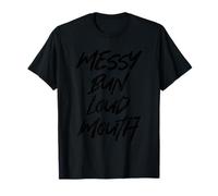 Bouche de Chignon désordonnée T-Shirt
