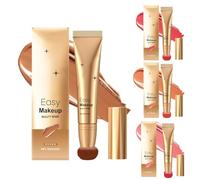 Bouche De Contour, Mettant En Évidence, Maquillage De Contour Lueur, Blush Lisse Mélange, Léger, 3 Cm / 1,18 Pouces, Brun Foncé, Rouge Pêche, Orange, Rose Vif, Parfait Pour Les Femmes, Les Filles