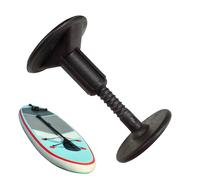Bouche de laisse de planche de surf, bouchon de corde de planche de surf, support de fixation durable avec conception d'enroulement portable, construction légère étanche pour les planches, kayak, plon