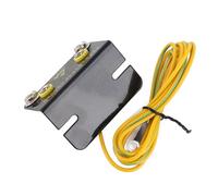 Bouche de mise à la terre à 2 trous pour sangles de poignet ESD avec un câble à anneau anti-statique de 1,6 m