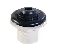 Bouche de refoulement à visser pour piscine liner "Parker" - Gris