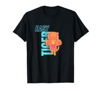 Bouche de Tigre Facile à Sortir avec de Grandes Dents Qui sautent sur Vous T-Shirt