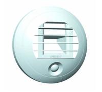 Bouche de ventilation hygroréglable - UNELVENT - 125 mm - Débit 5-30 m3/h - Spéciale WC - À pile