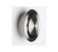 Bouche d'extraction acier inoxydable vernis Diam.16.4 cm