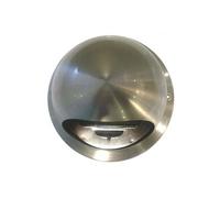 Bouche d'extraction acier inoxydable vernis Diam.18.3 cm