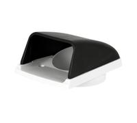 Bouche D'extraction D'air Faible Hauteur, Noir Et Blanc, Ventilation De Style Bicolore Noir