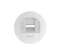 bouche d'extraction hygroréglable - cuisine - diamètre 125 mm - 10 / 40 m3/h - manuelle - atlantic 526371
