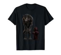 Bouche d'incendie Loup-Garou Pas si Effrayant Big Dog Gotta Go T-Shirt
