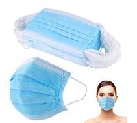 Bouche élastique jetable 3 couches doux respirant bleu hygiène respirante douce enfant enfants-40pcs