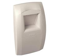Aldes Bouche VMC hygroréglable Bahia Curve L C32 Bouton poussoir 9V Ø125 mm 10/50 m3/h