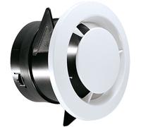 Bouche fixe d'extraction wc PB 80 NP avec manchon court Ø80 - ATLANTIC - 422147