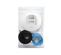 Bouche hygroréglable - ATLANTIC - TWIST&GO - D80 - Débit 15/45 m3/h - Manchon à griffes