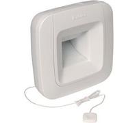 Bouche hygroréglable BDH WC W16 5/30 m³/h D 80 mm cordelette blanc - - 11015123