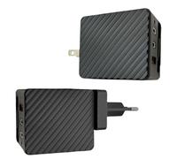 Bouche murale USB, bloc de charge de Type-C multi-ports | Supplis de téléphone mobile Desk Home Office Mur Travel Travel Car Outdoor Multi-Device Charging and Battery Protection Technology pour une al