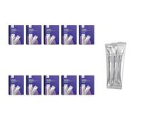 Bouche rafraîchissant blanchissant goût menthe (5 sachets) - Format nomade | Procure une fraîcheur et un confort durables, élimine le tartre, convient à tous les types de dents, et est compact et léger