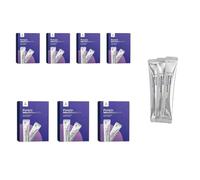 Bouche rafraîchissant blanchissant goût menthe (5 sachets) - Format nomade | Procure une fraîcheur et un confort durables, élimine le tartre, convient à tous les types de dents, et est compact et léger