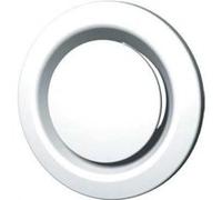 Unelvent Bouche d'extraction BERP réglable en plastique Ø 80 mm