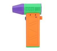 Boucheau d'air comprimé, Déchauffeur à Air électrique Mini Ventilateur sans Cordon Ventilateur à Avion à Soufflant 140000rpm (Rouge Orange)