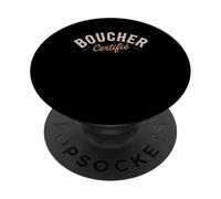 Boucher Certifié Métier Authentique Passion PopSockets PopGrip Adhésif