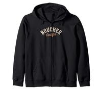 Boucher Certifié Métier Authentique Passion Sweat à Capuche