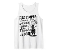Boucher Idée Cadeau Humour Boucherie Débardeur
