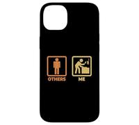 Boucher Stickfigures Steak Personne Carnivore Coque pour iPhone 14 Plus