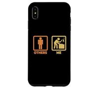 Boucher Stickfigures Steak Personne Carnivore Coque pour iPhone XS Max
