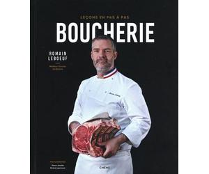 Boucherie, Leçons en pas à pas - Romain Leboeuf - Chene - relié - Beau livre