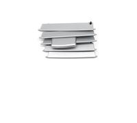 Bouches D'aération Climatisation Automobile Pour Benz W212 2009-2012 E250 E300 E350 Kit Réparation Bouton Coulissant Grille Sortie Ventilation Climatiseur Tableau Bord Avant(Central-Left)