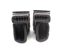 Bouches d'Aération pour Polo Classic 2004 2005 2006, Tableau Bord Console Grilles Climatisation Auto Ventilation Installation Facile Accessoires,Sliver 3 pcs