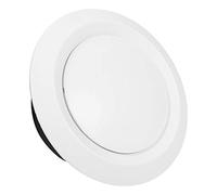 Bouches d'aération réglables, 4 tailles de diffuseur de plafond Soupape d'alimentation d'échappement Évent d'aération Anémostat Couvercle de tuyau de ventilation(150mm)