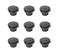 Bouches D'aération Tableau Bord Console Centrale Couvercle de Ventilation d'air universel 60mm 2.35 pouces rond sortie A/C pour climatisation camping-car Bus Yacht 1 à 10 pièces
