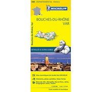 Bouches-Du-Rhone Var - Michelin Local Map 340