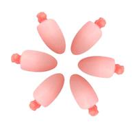 Bouches Oreilles 6 Paires en Mousse Réductrices de Bruit pour le Sommeil | Forme Carotte Réutilisables Protection Auditive Blocage Sonore Imperméable Pour Natation Rose B