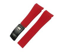 Bouchette de montée en silicone imperméable de 20 mm Bandle de montre de montre de boucle de boucle de boucle de boucle pour la boucle noire sous g/m/t-orange/Green Rose Gold