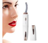 Bouchoirs chauffés rechargeables, boucleur rechargeable avec chauffage rapide, accessoire de maquillage sûr et portable avec effet de cils naturels pour routines de beauté sans effort