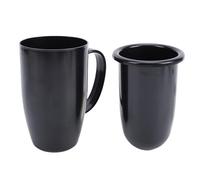 Bouchois, Double Usage Porte Stylo Et Verre Avec Compartiment Secret, Boîte De Rangement En Plastique, Cache Argent Et Bijoux Pour Bureau, Voyage