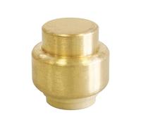 Bouchon à emboîter en laiton Somatherm 12mm